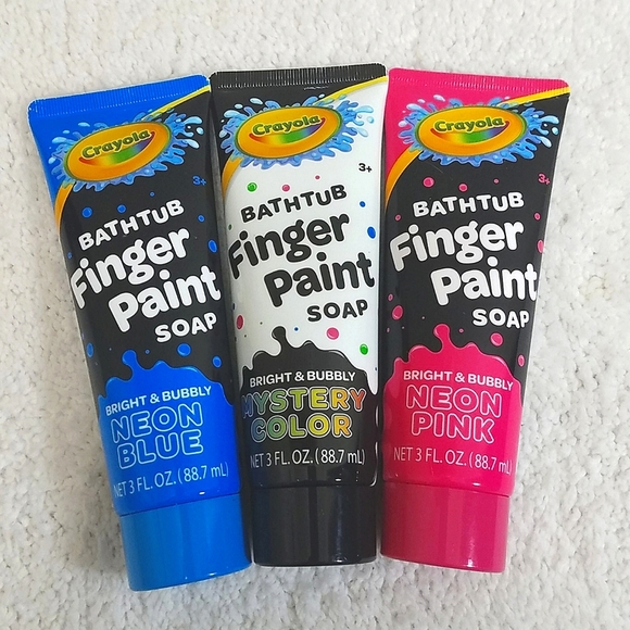 Crayola Toys 52 Crayola Neon Bathtub Finger Paint Soap Poshmark